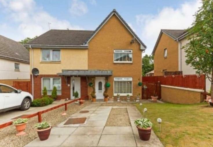 גלאזגו Silverburn New House With Free Parking And Nice Garden מראה חיצוני תמונה